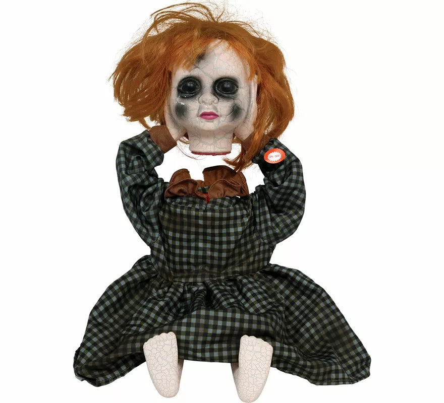 Translation missing: fr.Muñeca Terror con Sonido y Movimiento de 40 cm