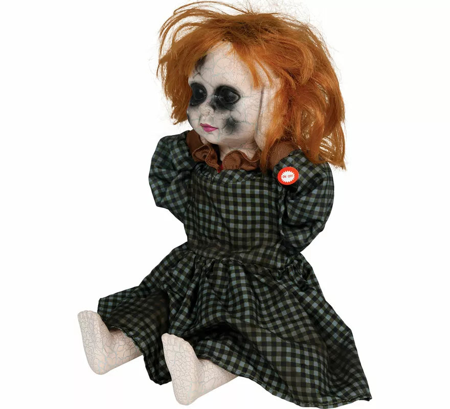 Translation missing: fr.Muñeca Terror con Sonido y Movimiento de 40 cm