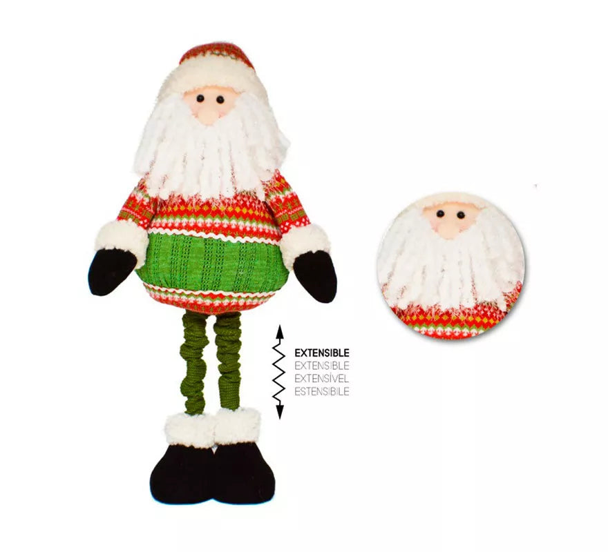 Translation missing: fr.Muñeco de Papá Noel Estirable de 90 cm