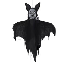 Poupée chauve-souris animée 94x120x98 cm