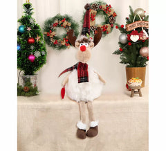 Mouton de Noël avec cœur assis, 27 cm