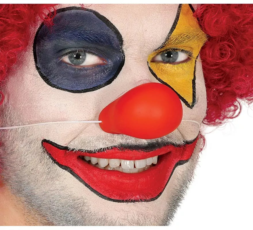 Nariz de Payaso roja de Látex
