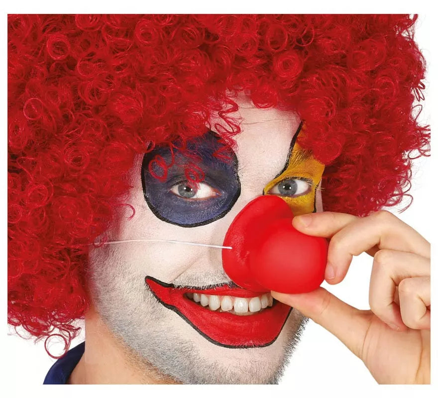 Translation missing: fr.Nariz de Payaso roja de Látex con sonido