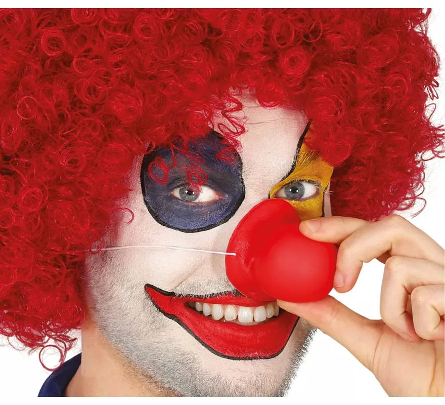 Translation missing: fr.Nariz de Payaso roja de Látex con sonido
