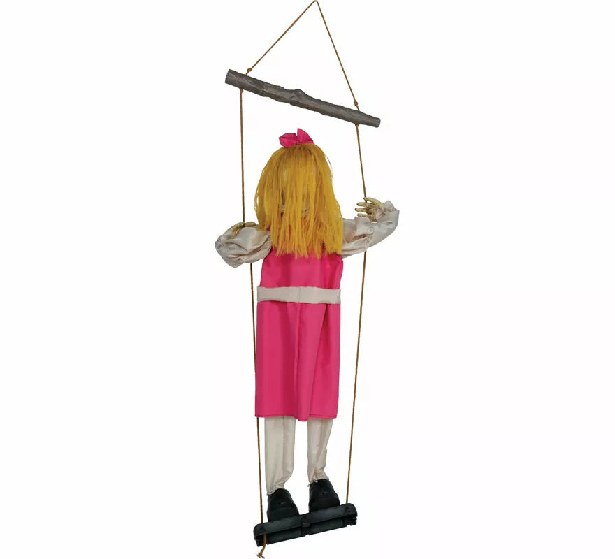 Translation missing: fr.Niña en Columpio con Luz Sonido y Movimiento de 105 cm