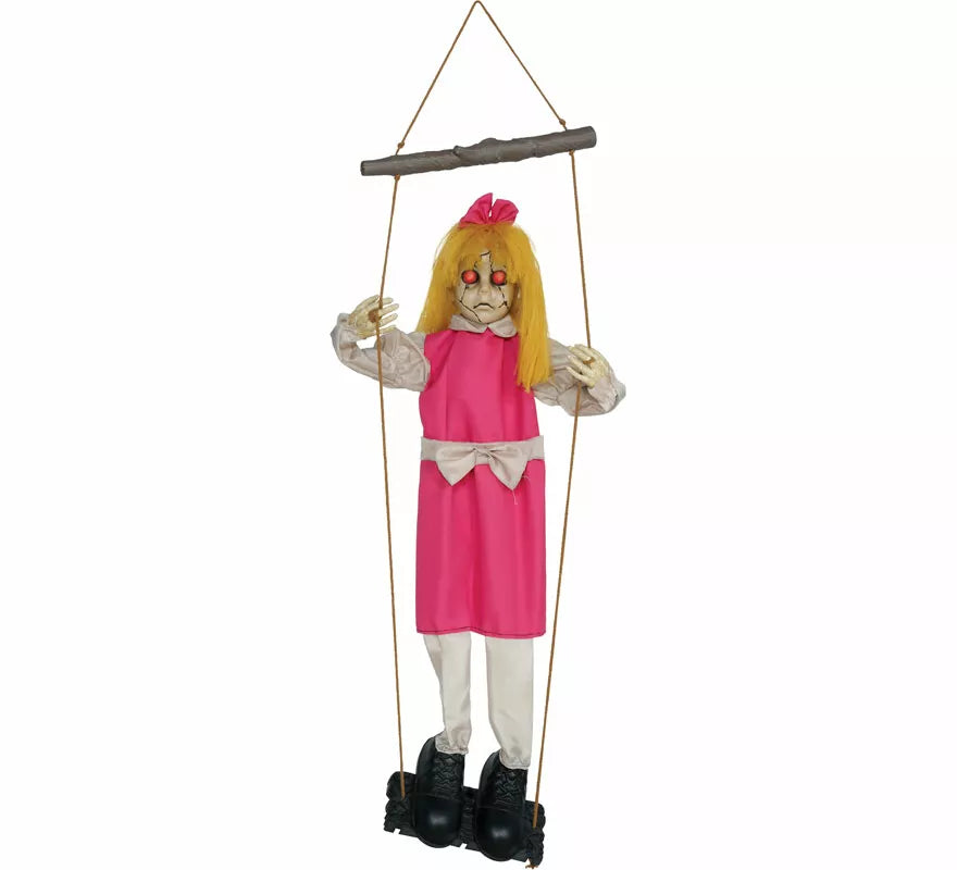 Translation missing: fr.Niña en Columpio con Luz Sonido y Movimiento de 105 cm
