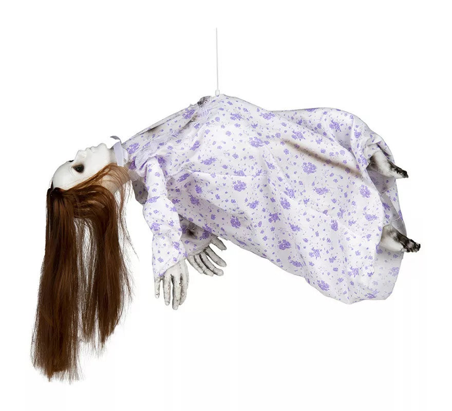 Translation missing: fr.Niña Levitando con Luz, Sonido y Movimiento de 65x32x14 cm
