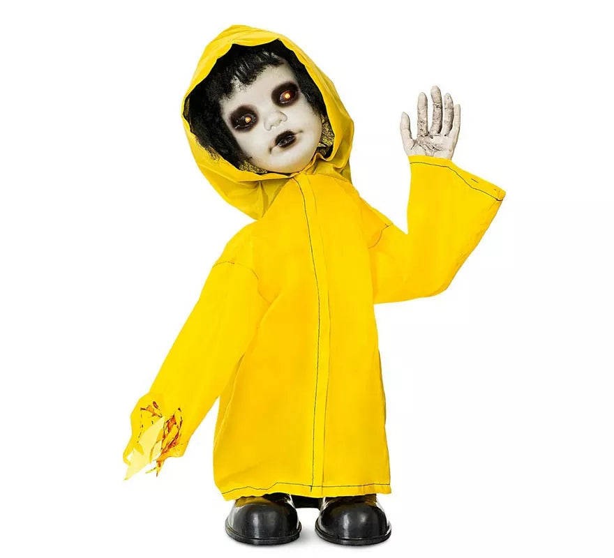 Translation missing: fr.Niño Tenebroso amarillo de 60x20x85 cm