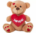 Oso de Amor de Peluche con Corazón en varios tamaños