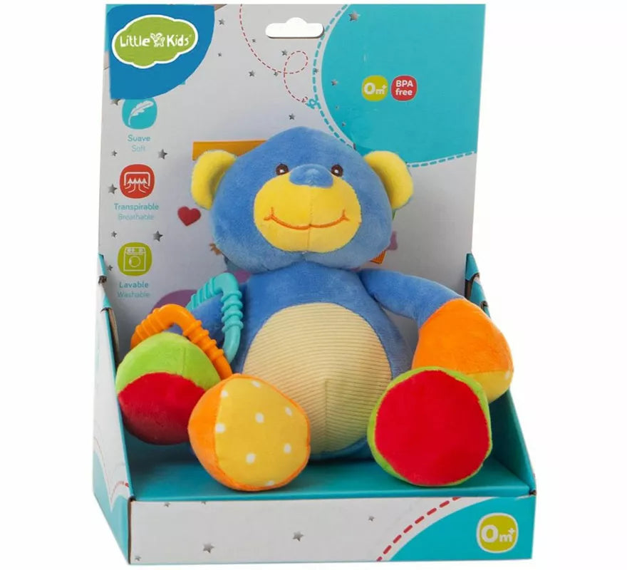 Translation missing: fr.Oso de Peluche azul infantil de 26 cm