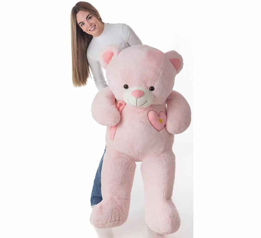 Translation missing: fr.Oso de Peluche de San Valentín rosa en varios tamaños