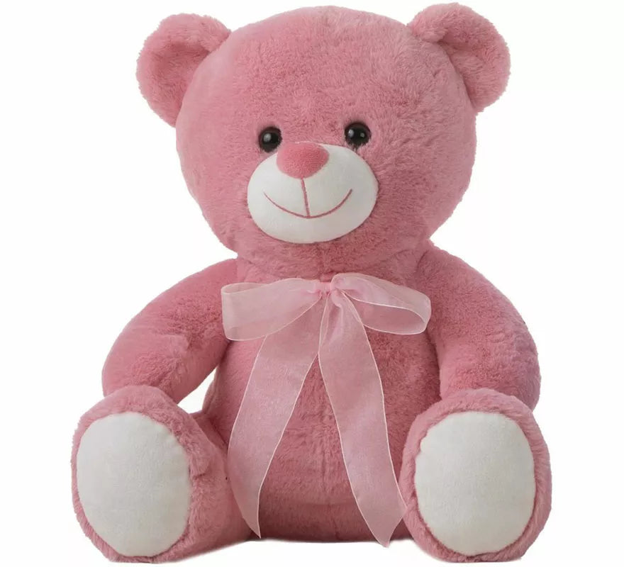 Translation missing: fr.Oso de Peluche rosa con Lazo en varios tamaños