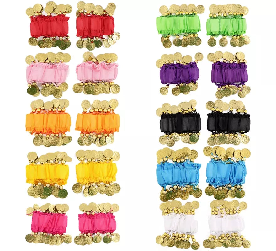 Translation missing: fr.Pack 2 Pulseras de Monedas en varios colores