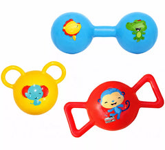 Lot de 3 balles à hochet Fisher-Price