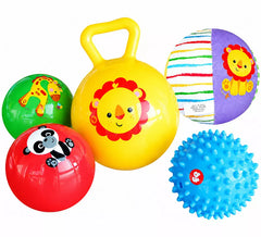 Ballons d'entraînement Fisher-Price (lot de 5)