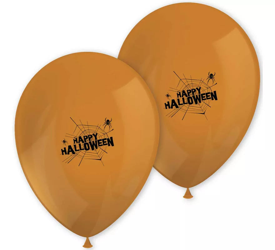Translation missing: fr.Pack 8 Globos Happy Halloween de 25 cm
