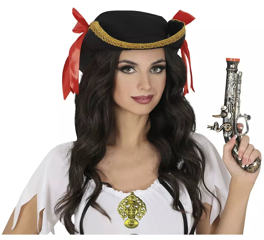 Translation missing: fr.Pack Armas Pirata: Espada, Pistola, Catalejo y Medalla de Plástico