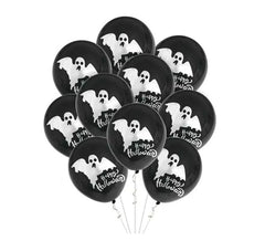 Pack de 10 Ballons Fantômes 30 cm