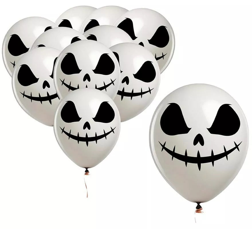 Translation missing: fr.Pack de 10 Globos Fantasma de 30 cm