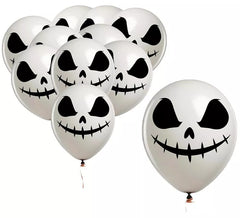 Pack de 10 Ballons Fantômes 30 cm