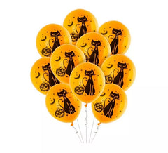 Pack de 10 Ballons Chat 30 cm