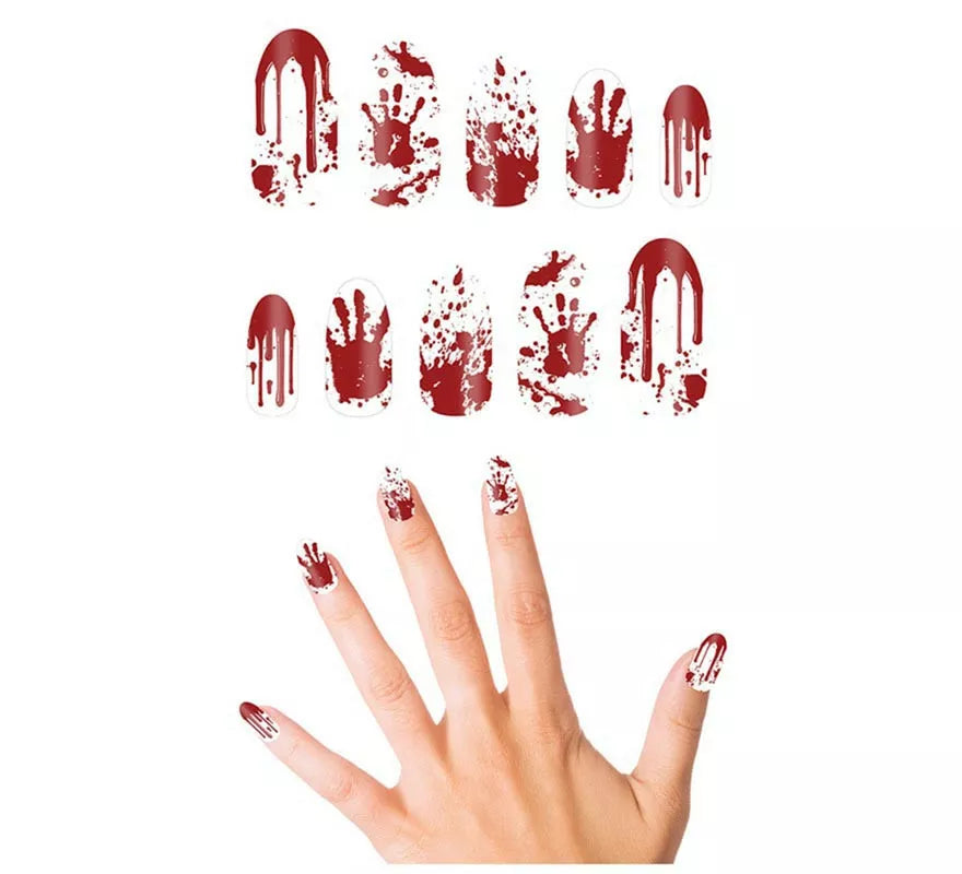 Translation missing: fr.Pack de 10 Uñas Sangrientas con pegamento