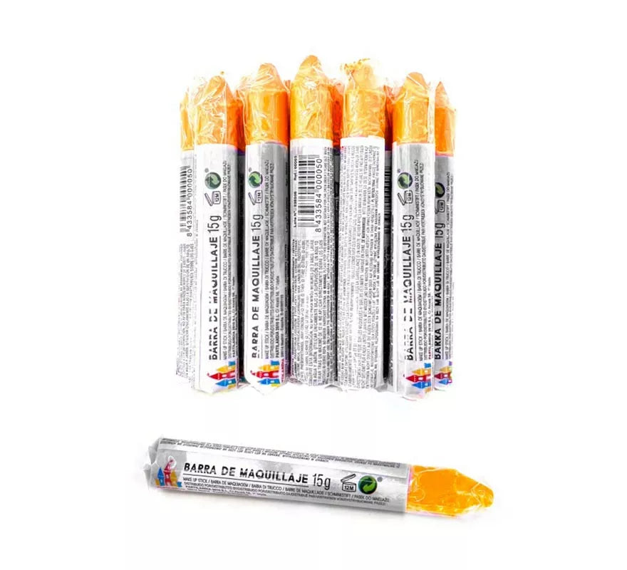 Translation missing: fr.Pack de 12 Ceras naranja fluorescente