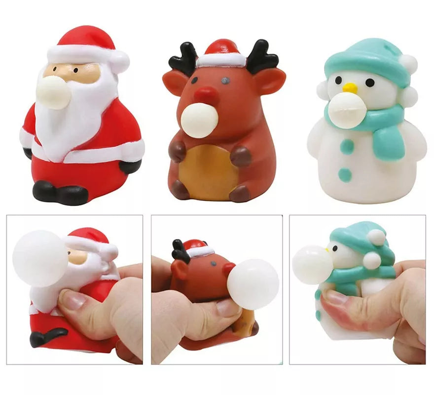 Translation missing: fr.Pack de 12 Figuras Navideñas con globo interior de 7 cm