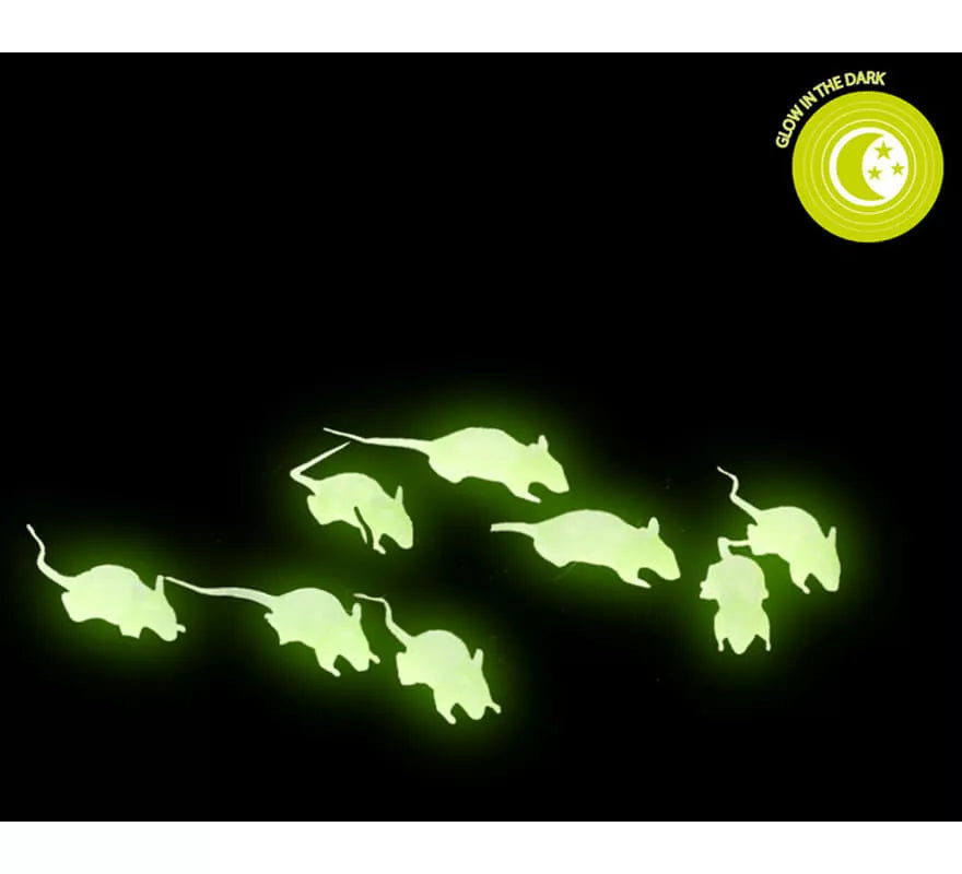 Translation missing: fr.Pack de 12 Ratones Fluorescentes y Negros