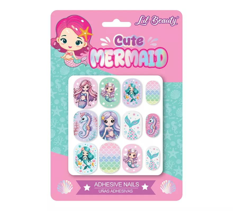 Translation missing: fr.Pack de 12 Uñas de Sirenas para niña
