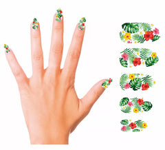 Pack de 12 Ongles Exotiques avec colle