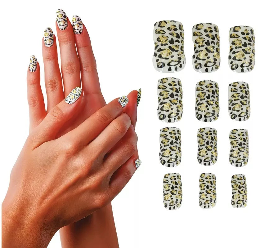 Translation missing: fr.Pack de 12 Uñas Leopardo para mujer