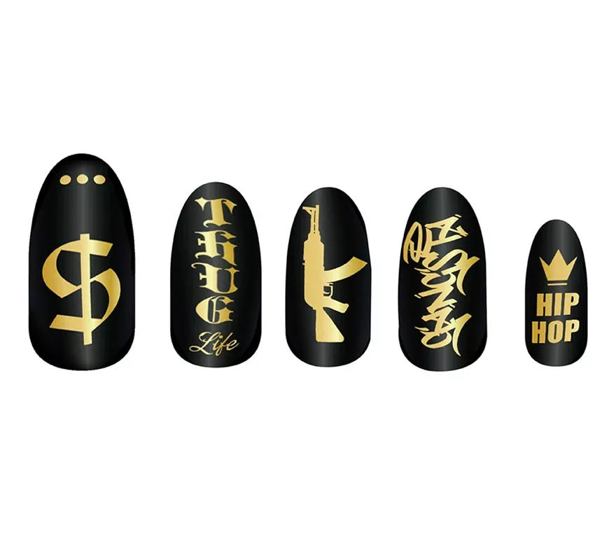 Translation missing: fr.Pack de 12 Uñas Thug Life