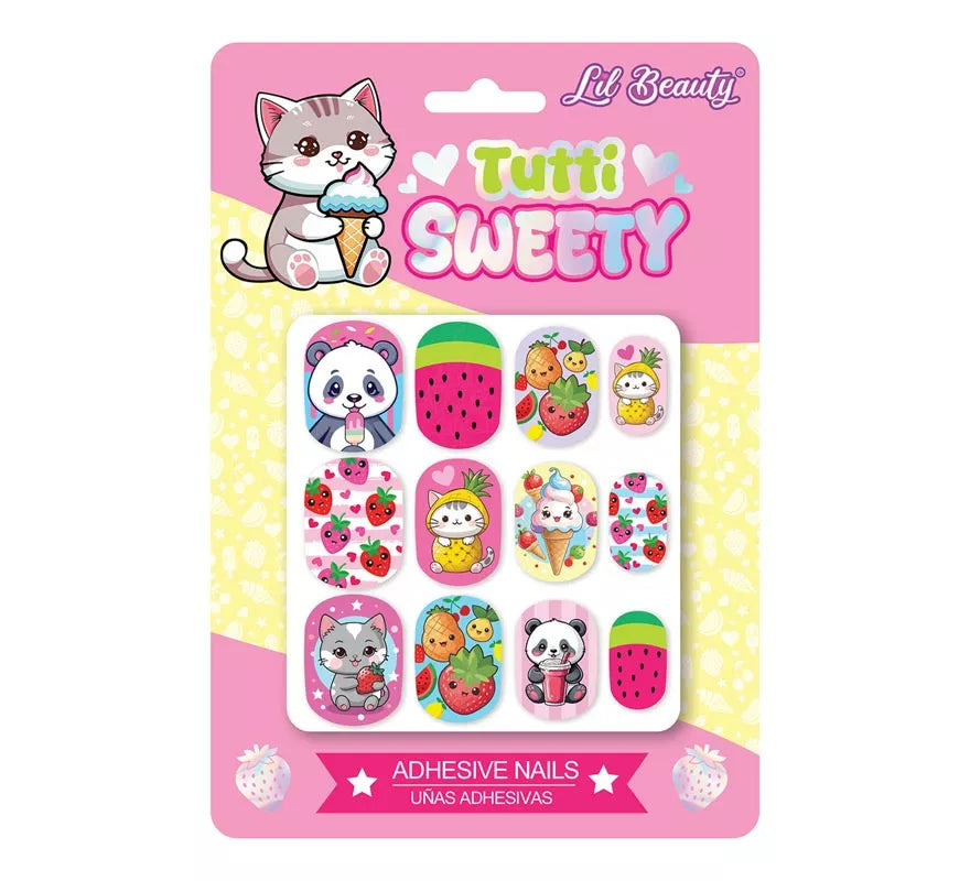 Translation missing: fr.Pack de 12 Uñas Tutti Sweety para niña