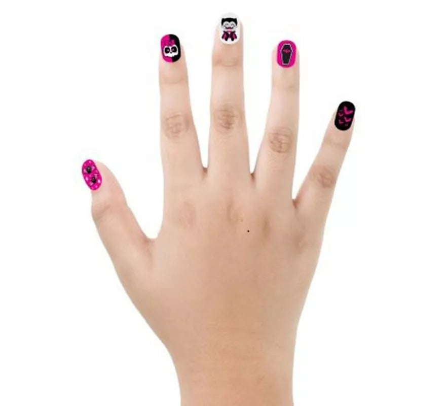 Translation missing: fr.Pack de 12 Uñas Vampiro con Adhesivo Infantil