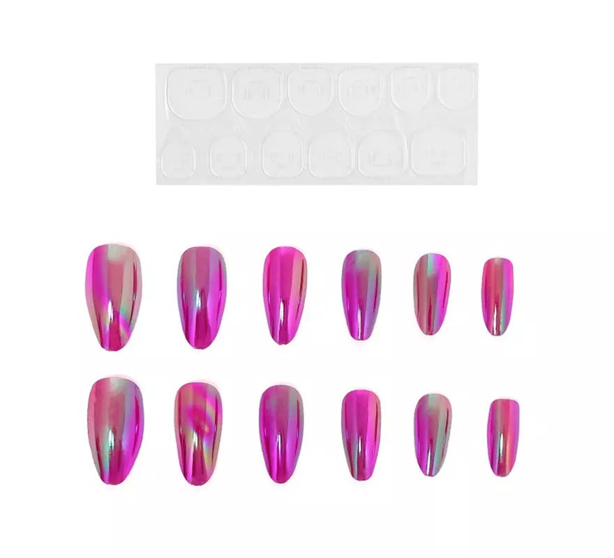 Translation missing: fr.Pack de 13 Uñas Autoadhesivas Holo carmesí