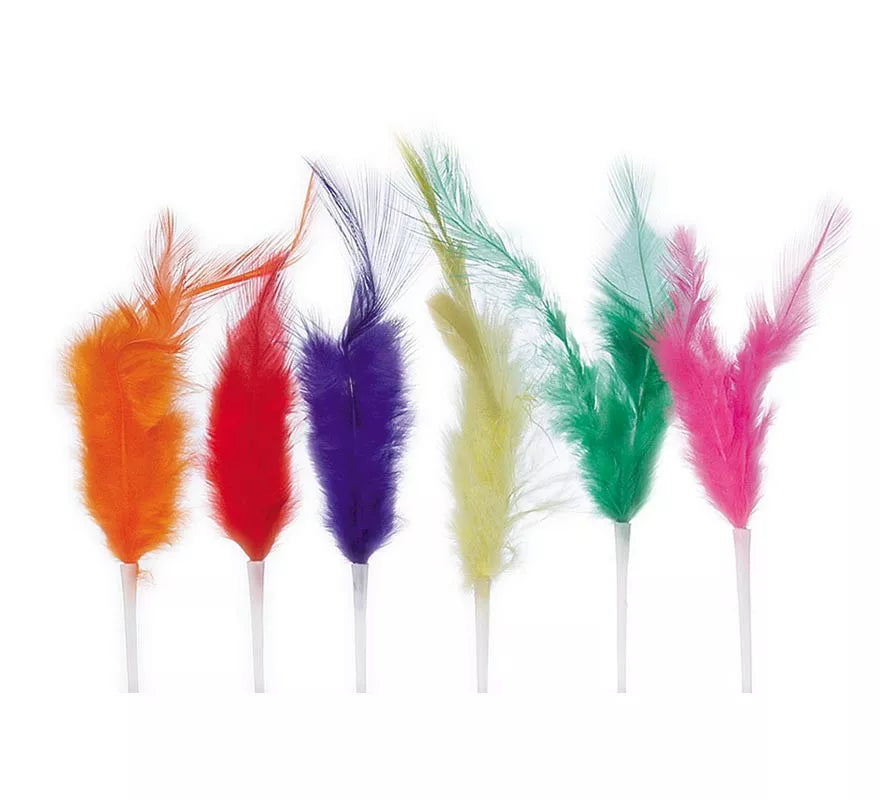 Translation missing: fr.Pack de 144 Plumas Dobles Cocktail de 80 mm
