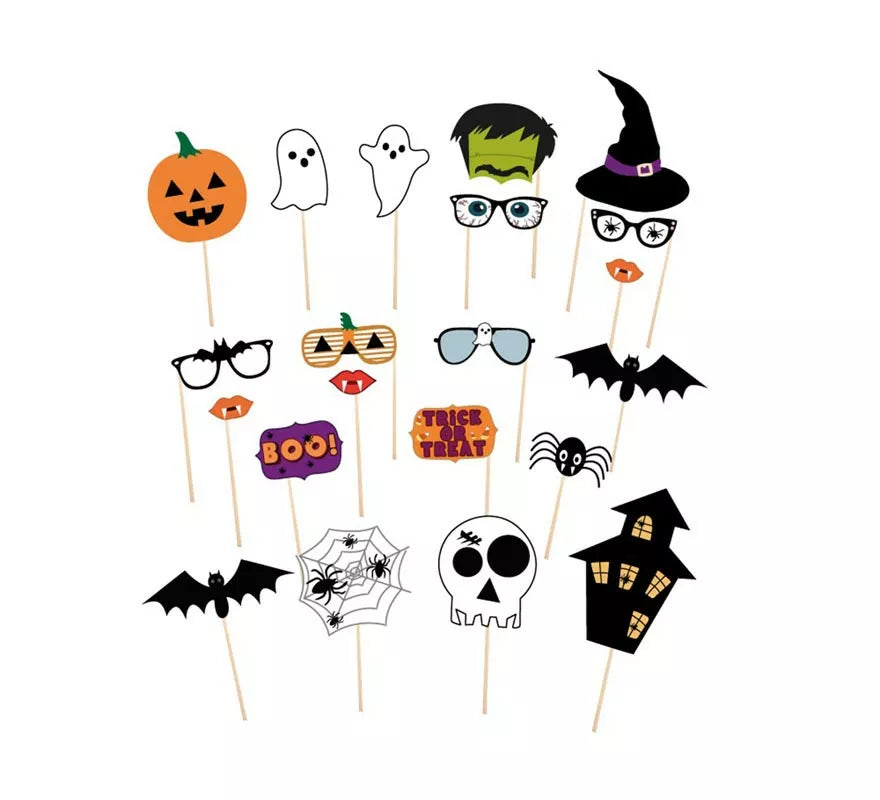 Translation missing: fr.Pack de 22 Photocall Halloween