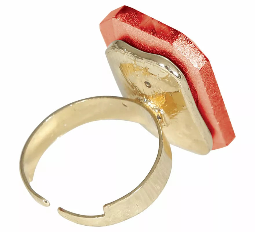 Translation missing: fr.Anillo de imitación de Piedra Preciosa en colores surtidos