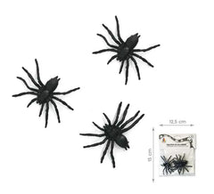 Pack de 3 araignées noires