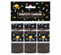 Pack de 3 Canons Multicolores de 10,5 cm