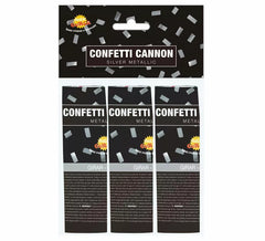 Pack de 3 Canons Argent 10,5 cm