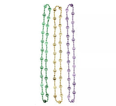 Pack de 3 colliers symbole Paix de 42 cm coloris assortis