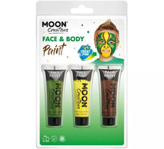 Lot de 3 maquillage pour le visage et le corps de 12 ml Jungle