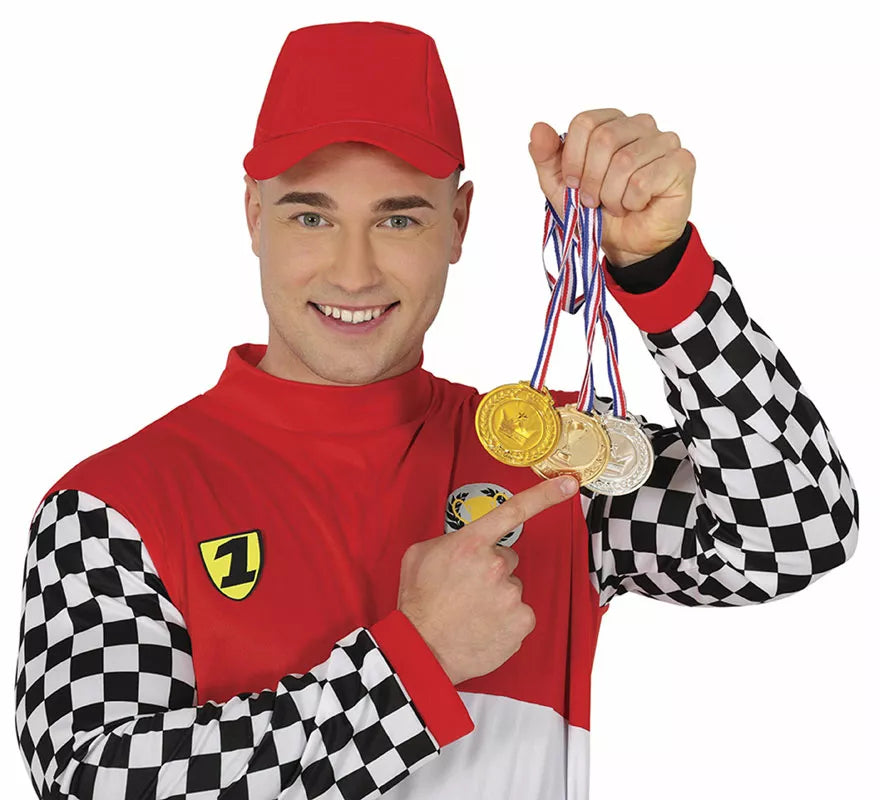 Translation missing: fr.Pack de 3 Medallas: Bronce, plata y dorado de 7 cm