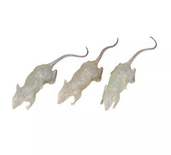 Pack de 3 Rats Phosphorescents de 7 cm