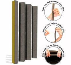 Lot de 4 bandes adhésives en mousse pour ajuster les chapeaux