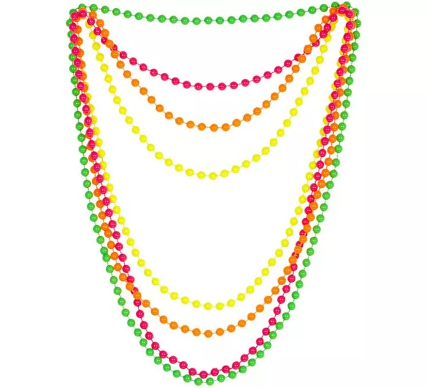 Translation missing: fr.Pack de 4 Collares neón Años 80