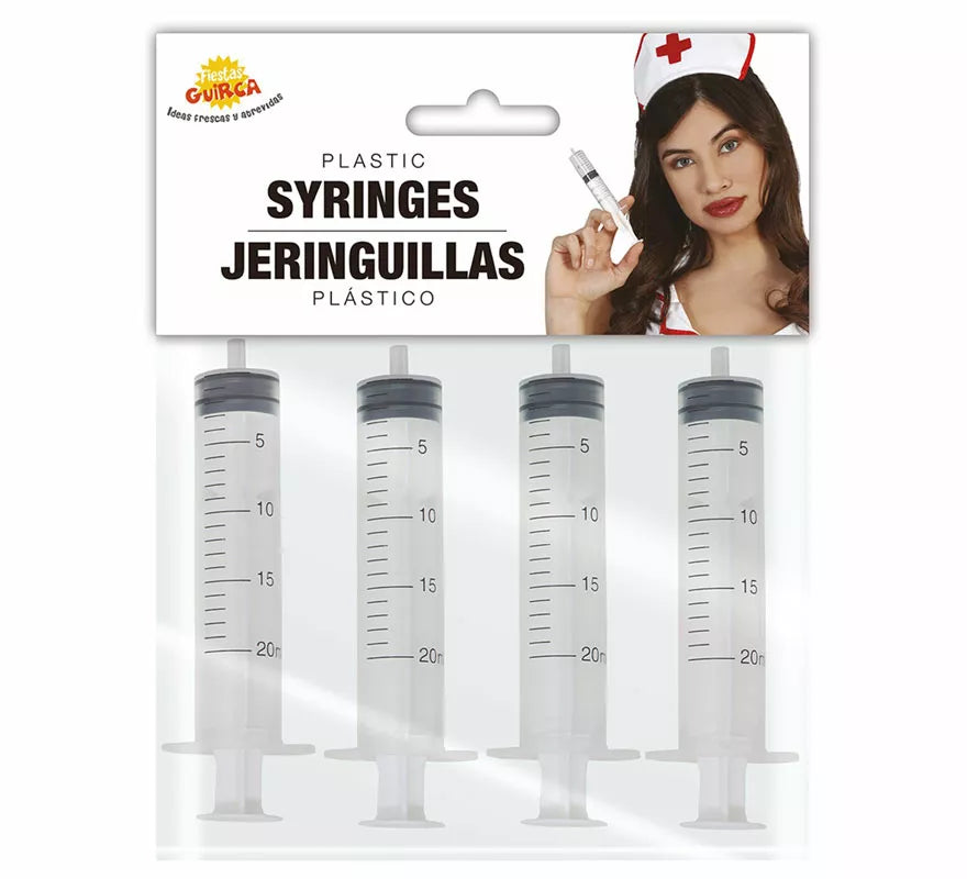 Translation missing: fr.Pack de 4 Jeringuillas de 12 cm