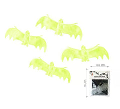 Pack de 4 chauves-souris fluorescentes